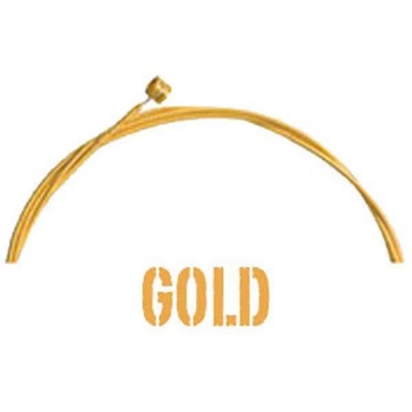 Aurora AURGOLDA-13 Premium Acoustic 13 Gauge Guitar Strings Light; Gold, Aurora, Mfr#: AURGOLDA-13